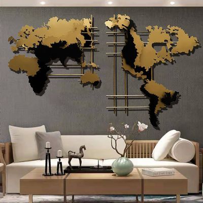 World Map Home Wall Art Décor