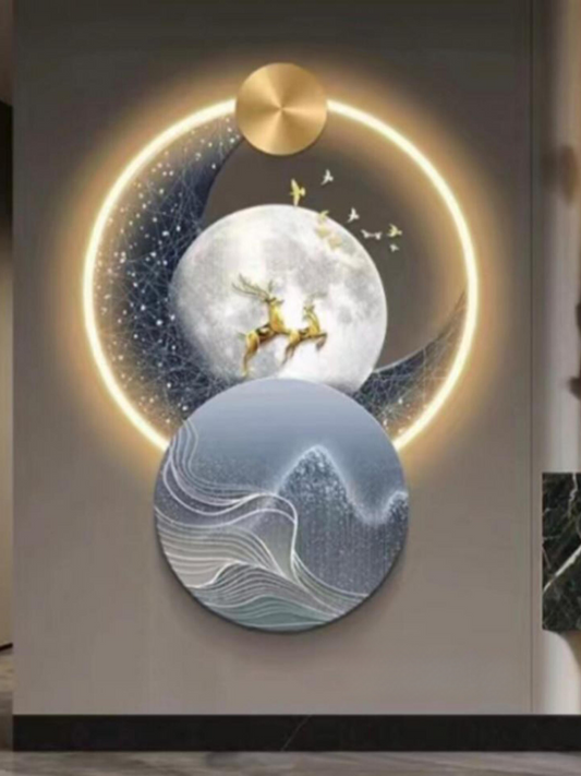 Porcelain Wall Art | Wall Art with LED | Modern Wall Art