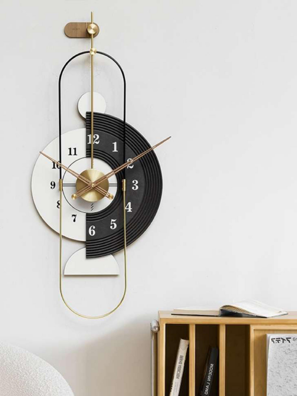 the Touch of Suave - Luxe Wall Clock Style 8