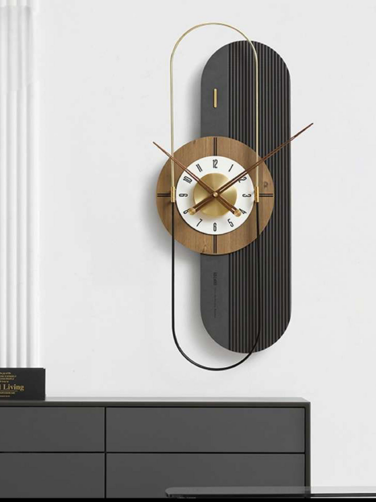 Cosmic Silhouette Wall Clock