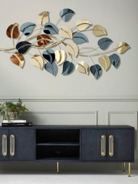 Rhythmic Bloom Metal Wall Art