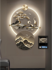 Porcelain Wall Art | Wall Art with LED | Modern Wall Art