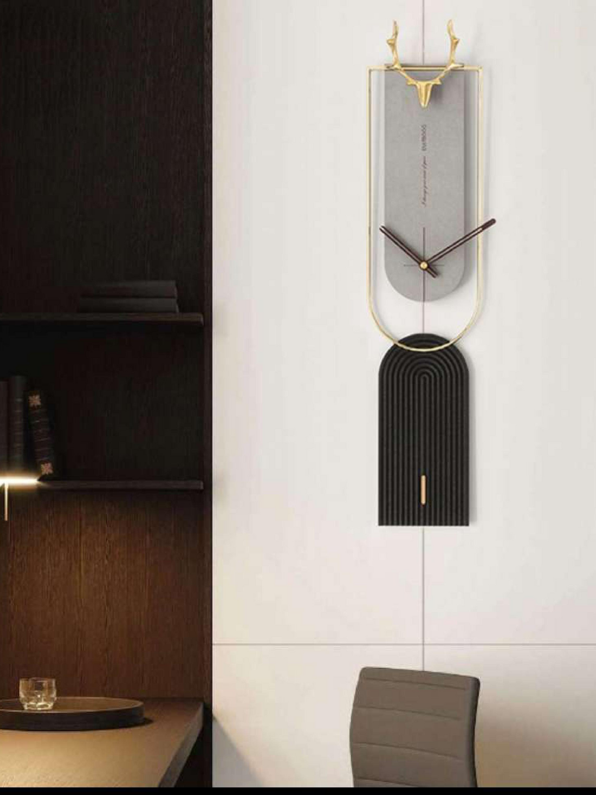 the Touch of Suave - Luxe Wall Clock