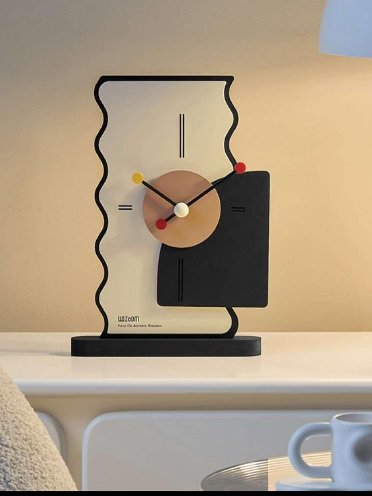 Decorative Table Clock - Modern Simple Desk Clock Light Luxury