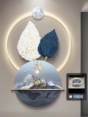 Porcelain Wall Art | Wall Art with LED | Modern Wall Art