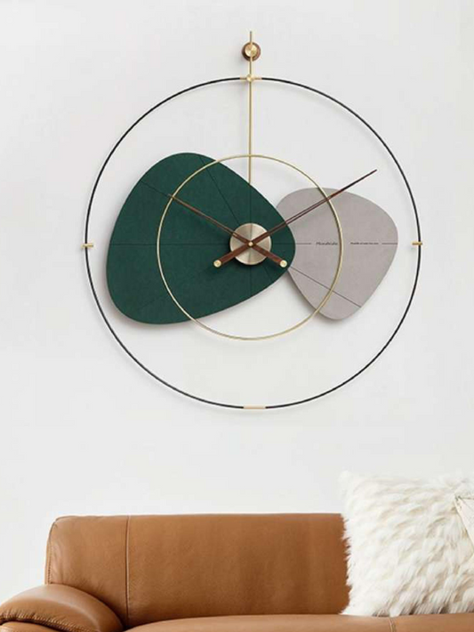 Modern Big Metal Wall Clock – Simple Home Decoration