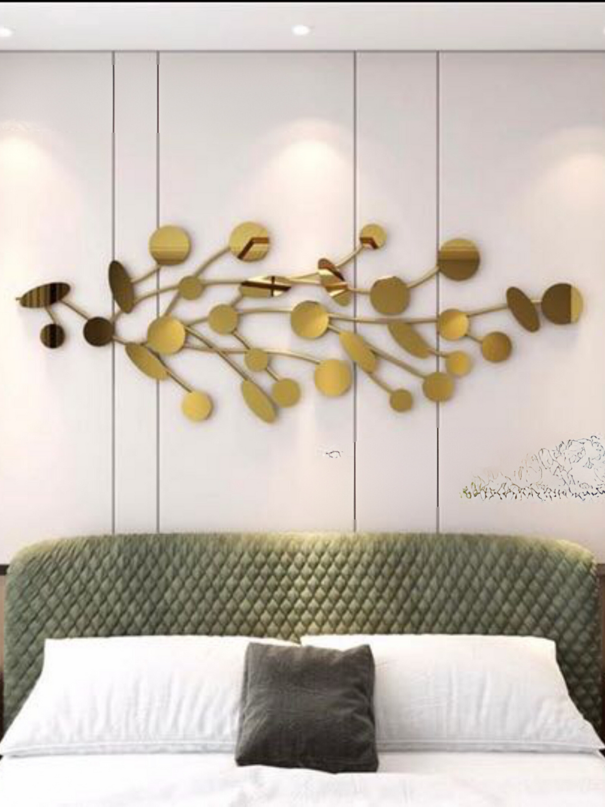 Gold Wall Decoration