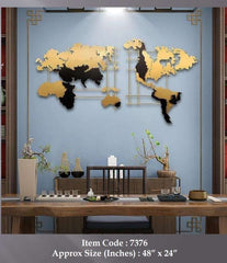 World Map Home Wall Art Décor